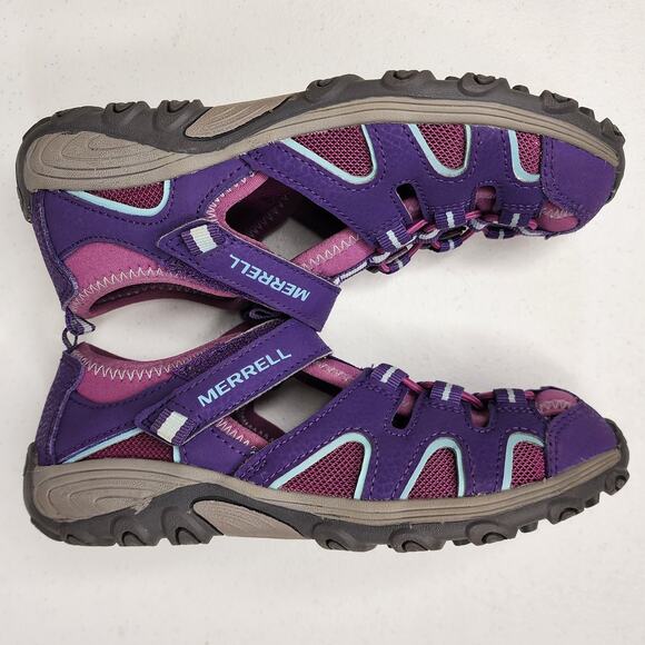 Merrell Hydro H2o Hiker Sandal Berry Purple Size 2 - Picture 5 of 11